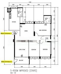 Blk 231 Yishun Street 21 (Yishun), HDB 5 Rooms #457649901